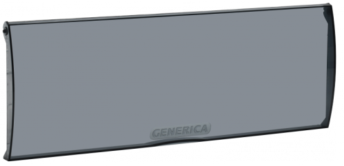 Дверца для корпуса пластикового ЩРН(В)-П-18 GENERICA | код MKP10D-DV-18-K08-G | GENERICA by IEK