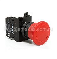 CP102E Кнопка аварийная (1НО+1НЗ) (CP) | код CP102E | EMAS