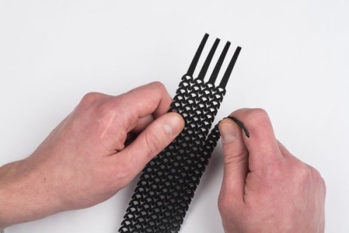 Хомут гибкий (20 шт,) зеленый FlexSTRAP | код plc-fs-gr | EKF фото 3