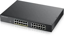 Коммутатор Zyxel GS1900-24EP-EU0101F (L2) 24x1Гбит/с 12PoE+ 130W управляемый | код 1411871 | Zyxel