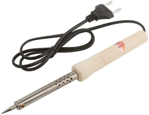 Паяльник деревянная ручка 60 Вт | код 60468М | FIT фото 2 Паяльник деревянная ручка 60 Вт | код 60468М | FIT фото 2