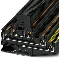 Клеммы для установки предохранителей PT 4-PE/L/HESILED 250 (5X20) | код 3002605 | PHOENIX CONTACT