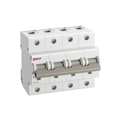 Автоматический выключатель ВА 47-125 4P 32А (C) 15кА PROXIMA EKF | код mcb47125-4-32C | EKF фото 2 Автоматический выключатель ВА 47-125 4P 32А (C) 15кА PROXIMA EKF | код mcb47125-4-32C | EKF фото 2