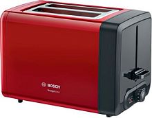 Тостер Bosch TAT4P424 970Вт красный/черный | код 1889714 | BOSCH