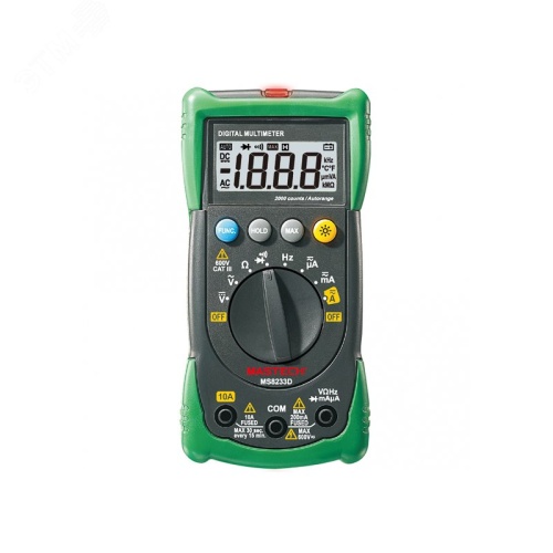 Мультиметр универсальный MS8233D MASTECH | код 13-2070 | MASTECH