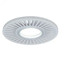 Светильник встраиваемый ДВО под лампу 3 Вт (max) 4000К IP20 d95х25 мм монт d60 мм Backlight | код BL136 | GAUSS