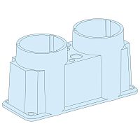 САЛЬНИК. ПАНЕЛЬ ПОД FL21 С 2 ОТВЕРСТИЯМИ ДИАМЕТРОМ 66 ММ | код LVS08897 | SCHNEIDER ELECTRIC