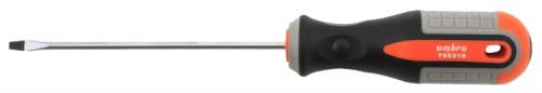 750310 Отвертка стержневая шлицевая ROUND GRIP, SL3x100 мм | код 750310 | Ombra