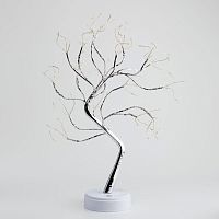 Фигура светодиодная новогодняя Дерево с самоцветами 36LED IP20 3хAA | код Б0056009 | Эра