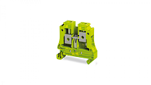 Заземляющий клеммный зажим NTT 10 E желто-зеленый | код NTT 10 E Yellow-Green | Tbloc