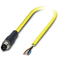 Кабель для датчика / исполнительного элемента SAC-4P-M8MS/10,0-542 BK | код 1406201 | PHOENIX CONTACT