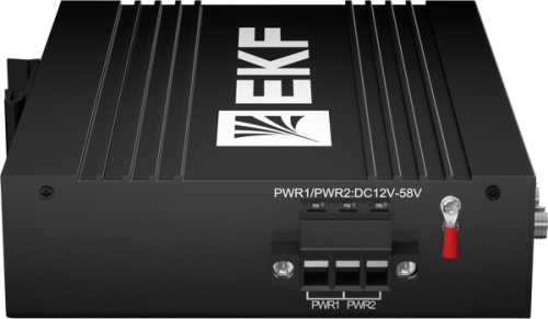 Медиаконвертер 10/100/1000Base-TX в 1000Base-X, разъем FC, двойное одномодовое оптоволокно, 1550нм TSX EKF | код TSX-MC1-1GX1GT-FC | EKF фото 5