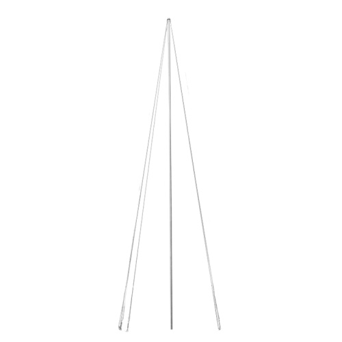 Мачта молниеприемная L=4м, D=40мм с оттяжками St PROxima | код lp-4000-40-st | EKF