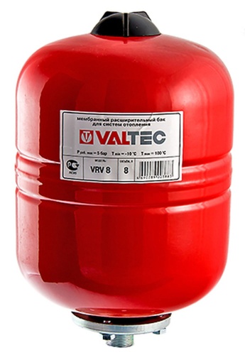Бак расш. для отопления 24л. КРАСНЫЙ | код. VT.RV.R.060024 | VALTEC