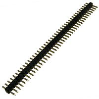 Штырь для плат 1.27 мм RUICHI PLL1.27-1x40, 40 контактов | код 55127 | Ruichi