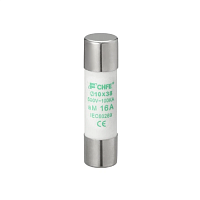 Вставка плавкая цилиндр., 8A, 500VAC, 120kA, 10x38mm, тип aM | код C10-8AM | CHFE