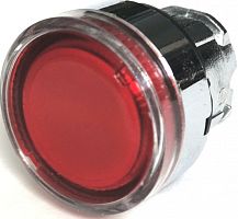 КМЕ 46ЛС красный IP65 ZB4BW4.BR Головка плоская стальная с возвратом с подсветкой, 22 мм | код ZB4BW4.BR | Briswik