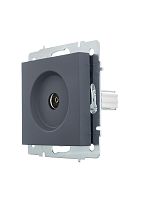 Розетка телевизионная оконечная TV 1-м СП Vesna механизм графит LEZARD 742-3488-130