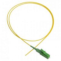 Пигтейл LANMASTER LC, APC, одномодовый OS2, 1.0 м | код LAN-PIG-LC/SA-1.0 | LANMASTER