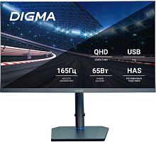 Монитор Digma 27 Gaming DM-MONG2750 темно-серый IPS LED 1ms 16:9 HDMI M/M матовая HAS Piv 320cd 178гр/178гр 2560x1440 165Hz G-Sync DP USB 6.7кг | код 1773306 | DIGMA