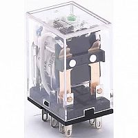 промежуточное Реле 3 конт. с инд. LED 5А 24В DC ПР-102 | код. 23223DEK | DEKraft