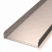Лоток неперфорированный Стандарт INOX (AISI 409) 600х100х3000 (1,0 мм) (6 м/уп) Промрукав | код PR16.2406 | ПРОМРУКАВ