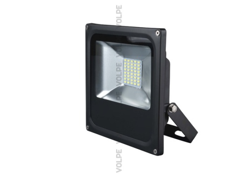 Прожектор светодиодный ULF-Q507 70Вт 6500К IP65 175-265B BLACK Корпус черный. дневной белый. Картонная . Volpe. | код UL-00000325 | VOLPE