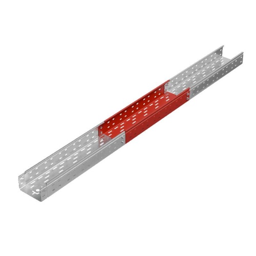 Лоток листовой перфорированный 150х80 L2500 0.8мм "Быстрый монтаж ПЛЮС" LPplus80-150-0.8-2500 КМ PL9314 фото 3