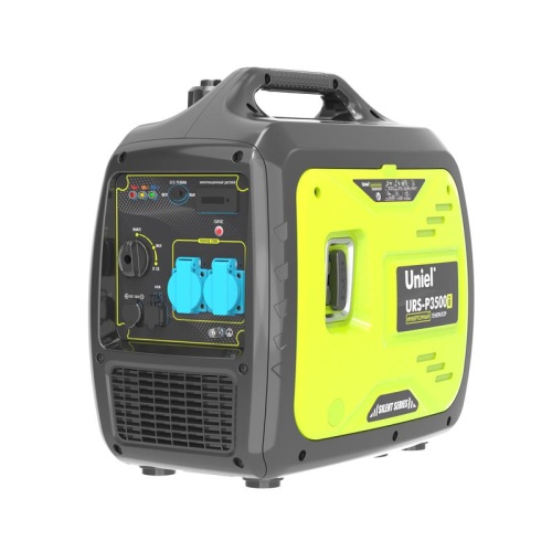 Генератор бензиновый инверторный URS-P3500i 1ф макс. мощность 3.2кВт ручной стартер TM Uniel UL-00012854 фото 3