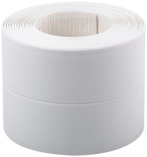 Лента бордюрная клейкая водостойкая 40ммх40ммх3.35м КУРС 11654 Лента бордюрная клейкая водостойкая 40ммх40ммх3.35м КУРС 11654