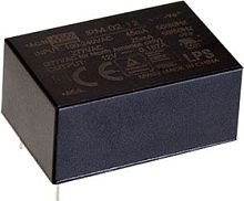Источник питания AC-DC, 2Вт, вход 85…305В AC 47…63 Гц, 120...370B DC, выход 24В/83мА, изоляция 3000В AC, в корпусе на плату 33.7х22.2х15мм, -30...+85C, монтаж в отверстия | код IRM-02-24 | MeanWell