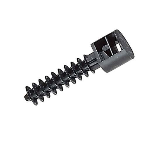 Дюбель с высокой шляпкой - защита от УФ - чёрный | код 031958 | Legrand Дюбель с высокой шляпкой - защита от УФ - чёрный | код 031958 | Legrand