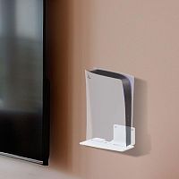 Кронштейн для PlayStation5, настенный, белый, | код 38-0625 | REXANT