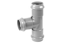 Тройник раструбный 160x110 мм. 90 градусов | код 2181120 | Хемкор