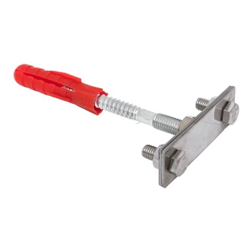 Держатель фасадный для полосы 50 мм, L=100mm Ni EKF PROxima | код lp-31508-ni | EKF фото 2