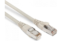 Патч-корд STP Cat.6 LSZH 3 м серый экранированный | код 42376 | Hyperline