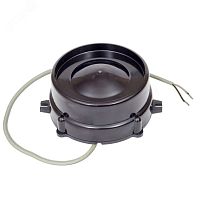 Оповещатель охранно пожарный Свирель-24Н уличный наружный аварийный звуковой 110дБ питание 24В влагозащитный IP66 корпус черный | код сирена С-24Н черный корпус | АВРОРА