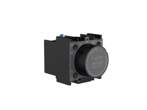 ДОП. КОНТ. MC1D ВЫД. ВРЕМ. ОТКЛ 0,1…30С | код MADR2 | Systeme Electric