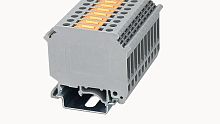 PCMT4-01P-11-00Z(H), Клемма винтовая PC с размыкателем, 4 мм.кв., серый, шт | код 11010000145 | DEGSON