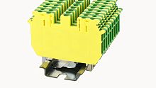 PCDK2.5-PE-01P-1Y-00Z(H), Клемма винтовая PC, 4С, 2.5 мм.кв., PE, шт | код 11010000116 | DEGSON