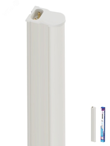 Светильник светодиодный Т5 ДБО 5Вт 4000К 230В линейный (набор для подключения в комплекте) | код KOC_DBO_5W4K | КОСМОС Светильник светодиодный Т5 ДБО 5Вт 4000К 230В линейный (набор для подключения в комплекте) | код KOC_DBO_5W4K | КОСМОС