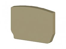 446 430, Торцевой изолятор (бежевый), NPP MYK 2 | код 0.0.0.4.46430| KLEMSAN
