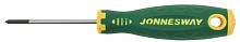 D71Z060 Отвертка стержневая POZIDRIV® ANTI-SLIP GRIP, PZ0x60 | код D71Z060 | JONNESWAY