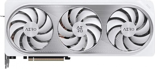 Видеокарта Gigabyte PCI-E 4.0 GV-N407SAERO OC-12GD NVIDIA GeForce RTX 4070 Super 12Gb 192bit GDDR6X 2565/21000 HDMIx1 DPx3 HDCP Ret | код 2000782 | GIGABYTE