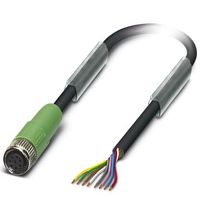 Кабель для датчика / исполнительного элемента SAC-8P- 5,0-PUR/M 8FS | код 1404189 | PHOENIX CONTACT