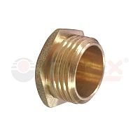 Пробка резьбовая НР 1/2дюйм (450/10) | код VF.583.L.012 | VALFEX