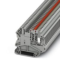 Клеммы с ножевыми размыкателями UT 4-MTL-P/P KNIFE-RD | код 3046154 | PHOENIX CONTACT