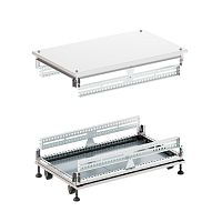 Крыша основание сплошные IT-CQE 800x1000, RAL7035 | код RGIT810S | DKC