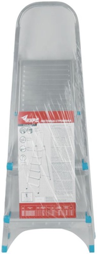 Лестница-стремянка 3 ступ. 3.7кг стальная КУРС 65325 фото 3 Лестница-стремянка 3 ступ. 3.7кг стальная КУРС 65325 фото 3