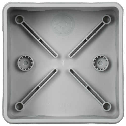 Коробка расп. КМ42455 о/п 100х100х50мм IP67 8 вв. серая IEK | код UKO21-100-100-050-K41-66 | IEK фото 2